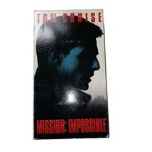 Mission Impossible VHS Movie Tom Cruise Action PG-13 #3 - £7.87 GBP
