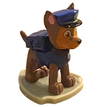 Nickelodeon Paw Patrol Chase Figure Cake Topper Miniature Police Mighty Pups - £4.61 GBP