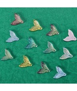 5 Glass Mermaid Tail Charms Ocean Pendants Assorted Lot Mixed Set 20mm * - $4.04