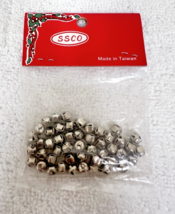 Vintage Miniature Dollhouse Toy Christmas Holiday Silver Bells Unopened ... - $8.42
