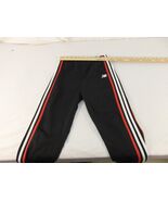 Children Youth Girl&#39;s New Balance Black Red White Striped Yoga Pants 31013 - $18.82 CAD