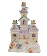 Vintage 2002 LENOX The HAUNTED HOUSE VOTIVE - Halloween Candle Sculpture... - $165.83 CAD