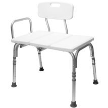 Carex Tub Transfer Bench - Shower Bench and Bath Bench with Height Adjustable Le - £93.61 GBP