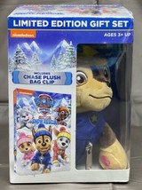PAW Patrol: The Great Snow Rescue DVD With Chase Plush Bag Clip Limited Edition - £11.73 GBP