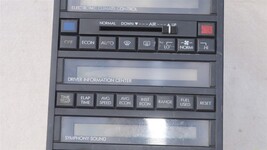 Cadillac Allante OEM Radio CD Cassette AC Climate Control **SALVAGE FOR PARTS** image 4