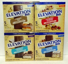 Millville Elevation Protein Bars Carb Conscious 4 Variety Flavors Bundle - £33.82 GBP
