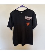 Iron Horse Saloon 2008 Bike Week Horse Fire Skull Shirt L - $374.96 MXN