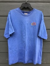 VINTAGE Sgt Leisure Maui Fish Shirt Adult XL Men Blue 80s/90s Hawaii See... - $19.93