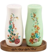 Pioneer Woman ~  Three (3) Piece ~ PAINTED MEADOW ~ Salt &amp; Pepper Shaker... - $38.34 CAD