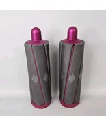 Dyson Airwrap Short Barrels 1.6&quot;- 2 Pack Hair Attachments, Fuchsia (LEFT... - £30.54 GBP