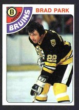 Boston Bruins Brad Park 1978 Topps Hockey Card #79 nr mt - £0.98 GBP