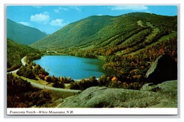 Echo Lake  Franconia Notch New Hampshire NH UNP Chrome Postcard Y11 - £1.51 GBP