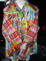 robert graham limited edition embroidered shirt size Medium image 6