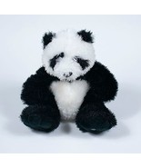 WEBKINZ GANZ BLACK &amp; WHITE PANDA  HM111  PLUSH STUFFED ANIMAL NO CODE - $150.60 MXN