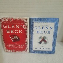 Glenn Beck Hardcover Lot 2 Christmas books, The Christmas Sweater,The Snow Angel - £8.53 GBP