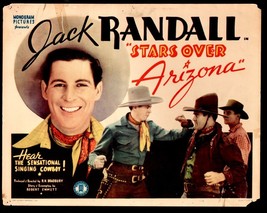 Stars Over Arizona 11&quot;x14&quot; Lobby Card Tex Palmer Jack Randall Warner Richmond... - $72.75