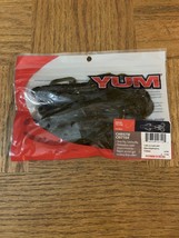 YUM Fishing Bait Christie Critter Green Pumpkin Purple Fleck - $7.80