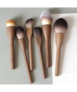 1Pcs European Vintage Wood Handle Makeup Brush High Quality Loose Powder... - £11.72 GBP+