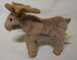 Jaag Plush Soft Moose 6&quot; Plush Stuffed Animal Toy - £12.00 GBP