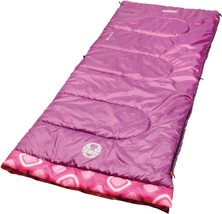 Coleman Kids 45°F Sleeping Bag, Warm And Lightweight Sleeping, Machine W... - $51.95