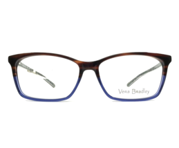 Vera Bradley Eyeglasses Frames Christina Paisley Dot PDT Brown Blue 55-14-135 - $69.29