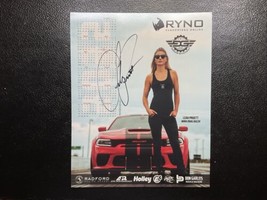 Leah Pruett Autographed Signed 8x10 Print NHRA Racing TOP FUEL DRIVER - $565.09 MXN