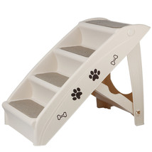 Pets Home Portable Dog Steps Foldable Pet Stairs Great For Smaller Hurt ... - £52.58 GBP