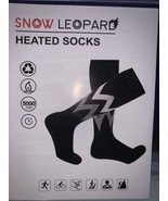 Snow Leopard Adult Socks Black With White And Grey Zig Zag Pattern Model... - $15.72