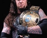 THE UNDERTAKER 8X10 PHOTO WRESTLING PICTURE WWE CLOSE UP WITH BELT WWF WWE - $4.94