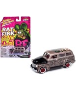 Johnny Lightning Rat Fink 1950 Chevy Suburban 1/64 Pop Culture JLPC014 R... - $16.17