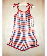 Cat &amp; Jack Girls Size XS X-Small (4-5) Stripes Printed Knit Sleeveless R... - $187.97 MXN