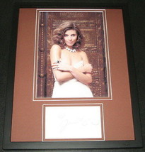 Jamie Lynn Sigler Signed Framed 11x14 Photo Display The Sopranos Meadow - £61.85 GBP
