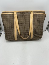 Coach F77014 Hampton Signature Canvas/Leather XL Weekend Travel Tote Bag... - $1,820.71 MXN