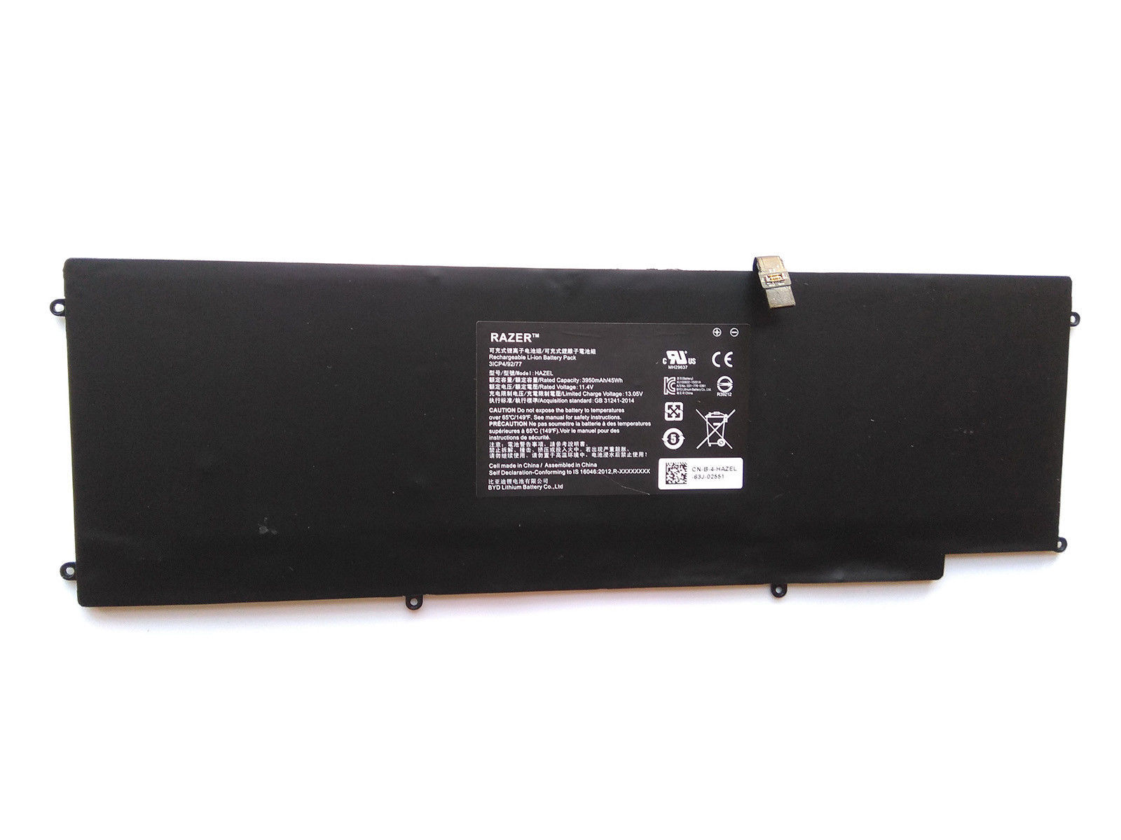 Genuine HAZEL Battery 3ICP4/92/77 For Razer Blade Stealth 12.5 RZ09-01682E21-R3U - $79.99