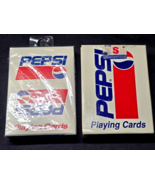 Vintage PEPSI COLA Playing Card Decks By HOYLE - 1 Sealed, 1 Open Box NO... - $16.19 CAD