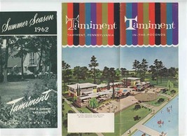 Tamiment in the Poconos Brochure &amp; Rate Schedule 1962 Tamiment Pennsylvania  - £37.39 GBP