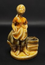 Vintage Wade Whimsies Ireland Molly Malone Porcelain Figurine 3.5&quot; - $39.59