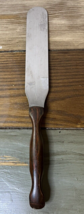Vintage Cutco Icing Spreader No 1028 Brown Swirl Handle Stainless Steel USA Used - £14.06 GBP