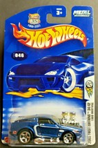 2003 -1968 Ford Mustang Hot Wheels Blue 046 34 / 42 First Edition Highwa... - £11.87 GBP