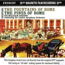 Respighi: Pines &amp; Fountains Of Rome 200g 33RPM LP [Vinyl] Sir Malcolm Sargent - £46.97 GBP