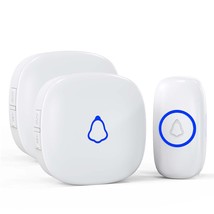 Wireless Doorbell, Mini Door Bell With 58 Chimes 5 Volume Levels, 1 Waterproof B - $37.99