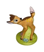 BAMBI Disney Grolier Porcelain Figurine Butterfly Tail Mini 3" Figure - $19.34 CAD