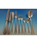 Pyramid by Lutz &amp; Weiss German 800 Silver Dinner Flatware Set Service 58... - $132,465.21 MXN