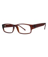 Clout Unisex Eyeglasses - Modern Collection Frames - Brown 53-16-145 - $49.00