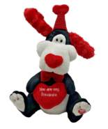 Walgreen&#39;s Walgreen Valentines Plush Dog Singing You Are My Treasure Red... - £20.44 GBP