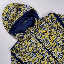 Nike Mens Size M Tottenham Hotspurs Soccer Hoodie Jacket Yellow Camo CK8574-719 - £95.90 GBP