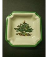Spode Christmas Tree Dish Plate Ashtray Rectangel S3324 about 4.5&#39;x4.5&quot; ... - £11.84 GBP