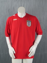Team England Soccer Jersey -  2004 Away Jersey by Umbro - Men&#39;s XL - $65.00