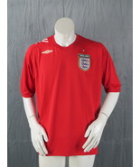 Team England Soccer Jersey -  2004 Away Jersey by Umbro - Men&#39;s XL - £51.95 GBP