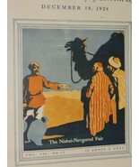 The Outlook Magazine cover only 11.5&quot; x 7.75&quot; December 10 1924 Nishni-No... - £16.15 GBP
